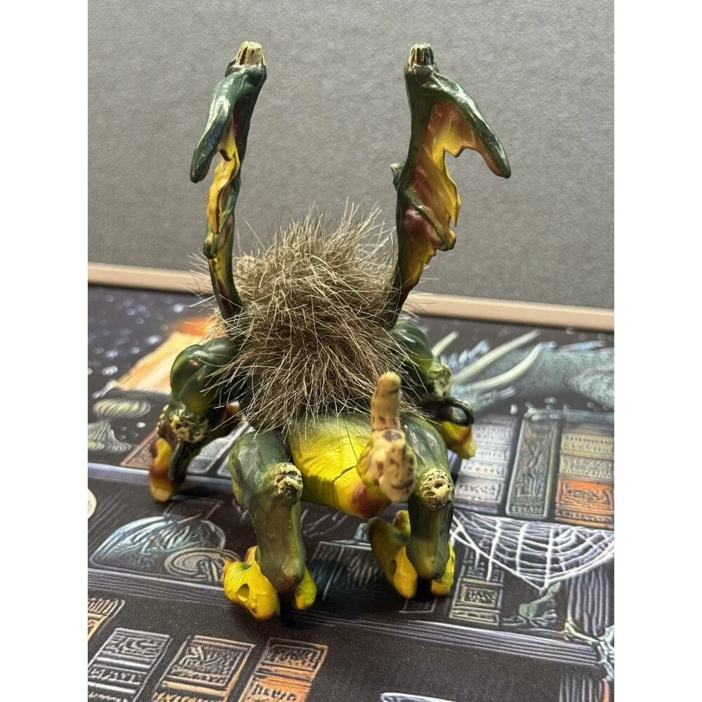 Mega Bloks Dragon Krystal Wars Vorgan Stronghold Green Hairy Furry Monster Beast